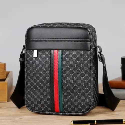 Men's Casual Large Capacity Messenger Bag Slingbag, Unisex Nylon, Perfect for Holidays and Travel, Ideal Gift for Men and Friends