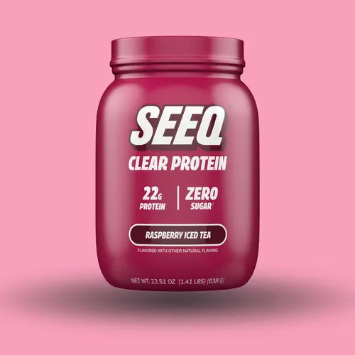 Clear Protein Raspberry Iced Tea