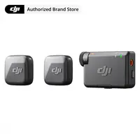 DJI Mic Mini Active Noise Cancelling Podcast Recording Mic - Ultralight Plug-and-Play Setup Streaming Equipment for Camera, iPhone/Android Support, PC, Tablet - 2-Person Team Production