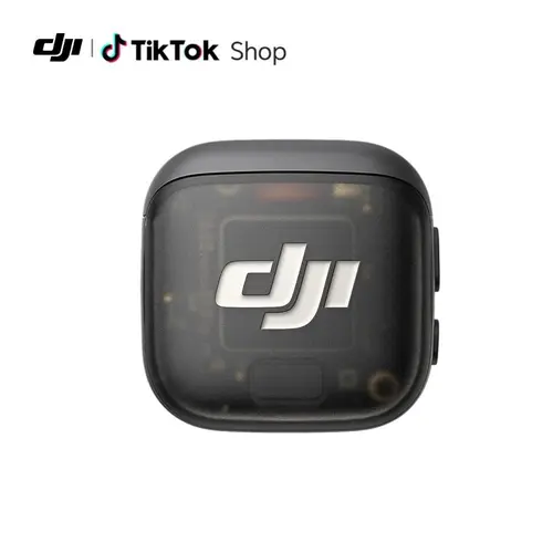 DJI Mic 3 Transmitter, Wireless Mini Microphone for iPhone/Camera/Android, Lightweight & Intuitive, Lavalier Microphone, 32-bit Float, Integrated Timecode, Vlog, Interview, Streaming