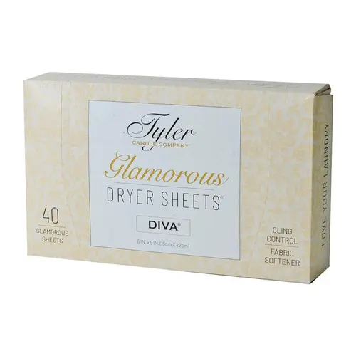 GLAMOROUS DRYER SHEETS