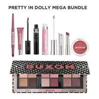 Pretty In Dolly Bundle - Makeup Set, ,Best Selling Mauve Plumping Lip Gloss, Lip Balm, Mascara, Fan Favorite Bundles