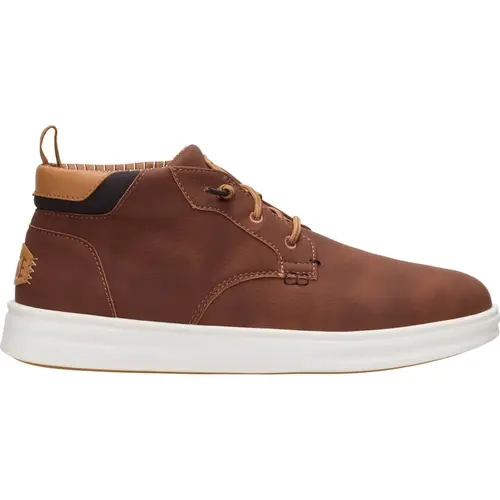 HEYDUDE Paul Pro Mid Classic - Comfortable Slip on Shoes for Men