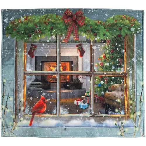 Berkshire 60x70 Winter Scenes Giordano Throw