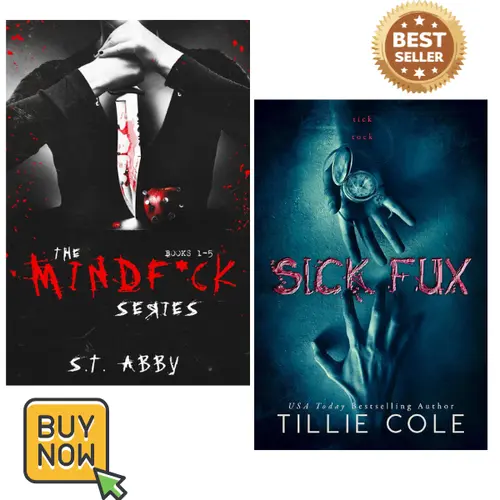 The Mindf*ck Series + Sick Fux Literature Book Bundle for Adults & Mystery Readers, 2.5 lbs Thriller Novels: Dark, Twisted Tale of Obsession, Revenge, Redemption
