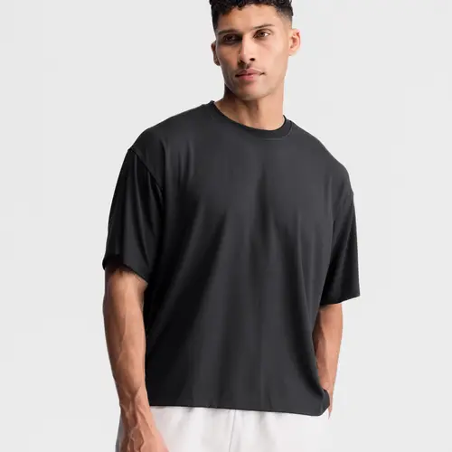 Haus | Cropped Oversized Athletic Tee