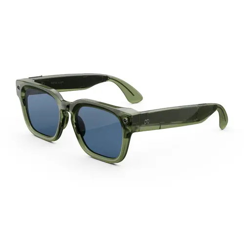 Meta Fury Racing Green Light Blue Atlantic Lenses