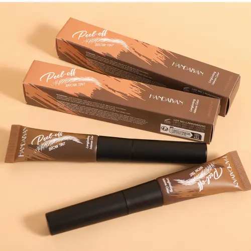 2Pcs Professional Waterproof Tattoo Eyebrow Gel, Easy to Remove, Long-Lasting Makeup Kit for Women, Perfect Gift Set for Eyebrow Coloring, Cosmetic, Eyebrow Makeup Products