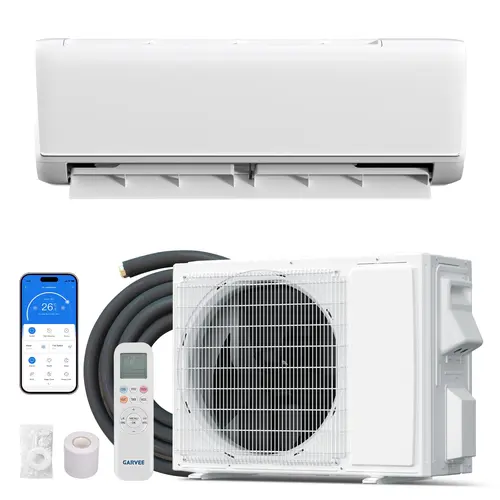 Garvee 12000 BTU 22 SEER2 Mini Split Air Conditioner with Heat, Ductless Mini Split AC System for Home Office, WiFi Control Inverter Air Conditioner 115V 230V