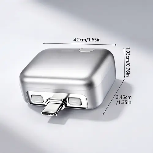 140W Fast Charging USB Type-C Phone Charger Power Bank, 1 Piece Mobile Phone Accessories, Auto Physical Disconnect When Full, Anti-Overheating, Overnight Use Compatible