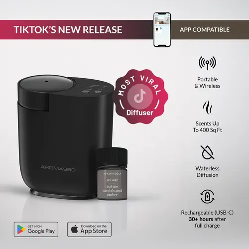 Aroma360® | Kube Portable Scent Diffuser