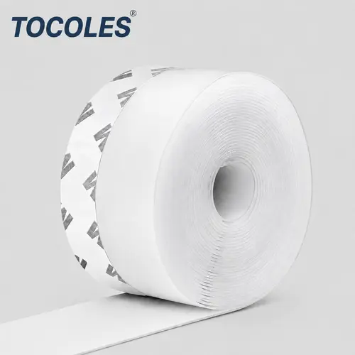 32.8Ft Adhesive Weather Stripping - 1.38in Width Draft Stopper Insulation Tape for Doors, Windows, Shower Sealing