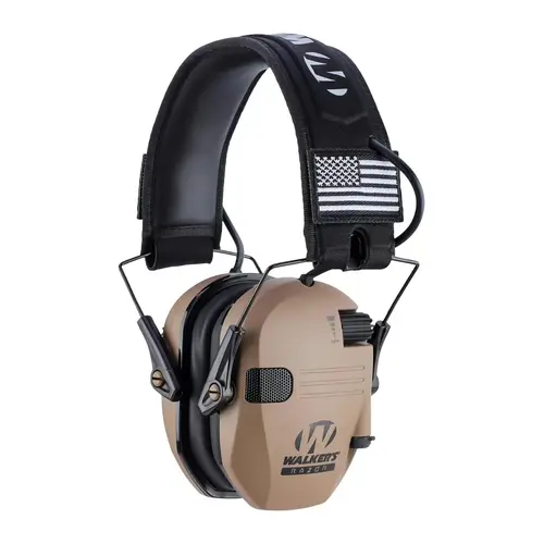 RAZOR Adjustable Tactical Ear Muffs, Ear Protectors, Ear Defenders for Outdoor Shooting, Walkers Noise Reduction Headset, Adjustable Over-Ear Design, Ideal for Sports & Hunting,camping essentials
