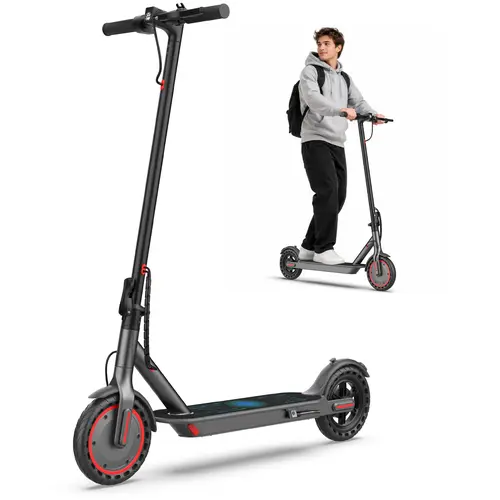 【AOPO】Foldable Electric Scooter for Teens & Adults – 19MPH Top Speed, 15-Mile Range, Smart App Control, Dual ABS Brakes, Portable E-Scooter for Daily Commute & Outdoor Adventures
