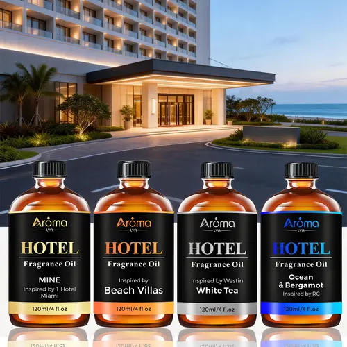 Hotel Diffuser Oil 120ml- Mine My Way, R-Carlton Ocean Bergamot Fragrance Oils- Luxury Hotel Lobby Scent Essential oil Long-Lasting Fragrance for Diffuser