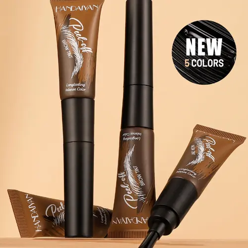 Brow Gel Tint Kit for a Professional Tattoo Brow Look - Waterproof, Smudge-Proof, and Long-Lasting Defining Formula, Permanent Makeup, 24-Hour Wear Eyebrow Gels, Adults, Color Enhancing Eyebrow Gels
