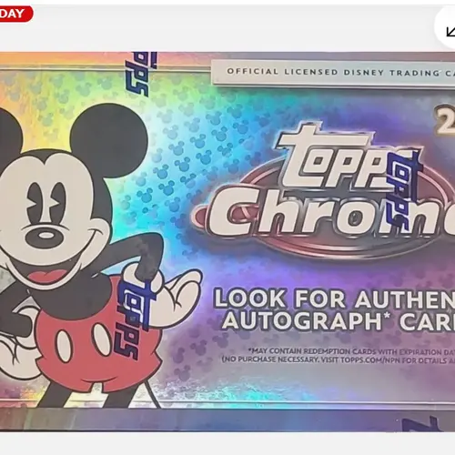 2026 Topps Chrome Disney Hobby Box