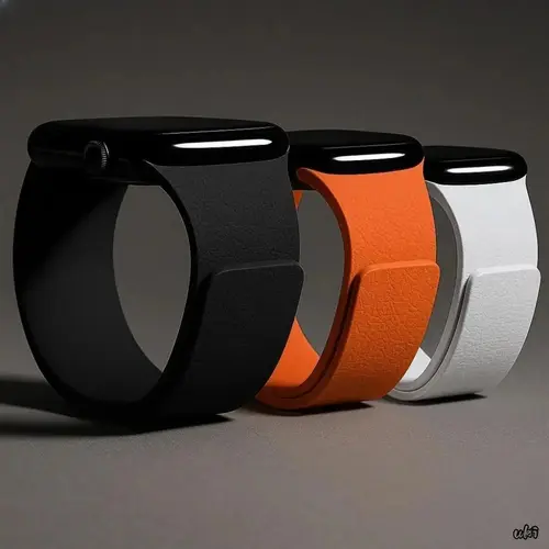 Minimalist Adjustable Wearable Smartwatch Compatible Band Accessory (40-49mm) - Bracelet-Style Magnetic Strap for iWatch Series & Ultra 2/3, DIY Bag Accessory, Accessories, Smartwatch Compatible Bands