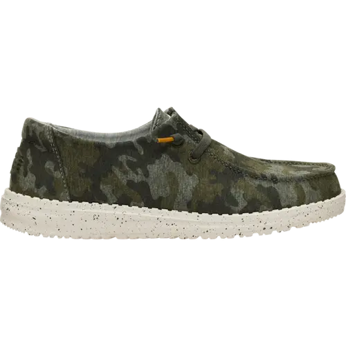 HEYDUDE Wendy Stretch Jersey Camo - Comfortable Slip on Shoes for Women