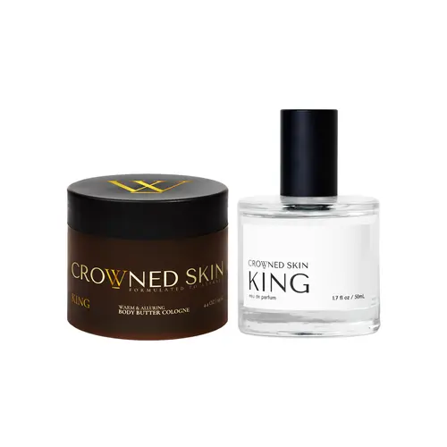 Crowned Skin Body Butter Cologne and Eau de Parfum (50mL) Set - Choose Your Scent