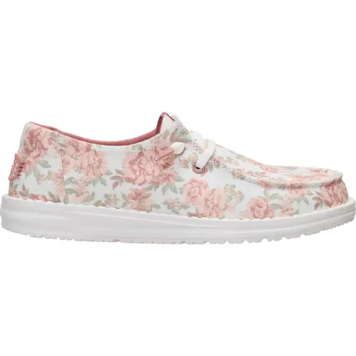 HEYDUDE Wendy Washed Floral - Comfortable Slip on Shoes