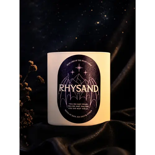 CANDECRAFTCO Official A Court of Thorns and Roses™ Soy Candle Collection - Home Scent, Aroma Scented Romantic Gift, Room Decor Fragrance Candles