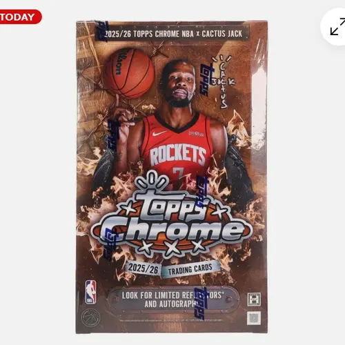 2025-26 Topps Chrome Cactus Jack Basketball Hobby Box