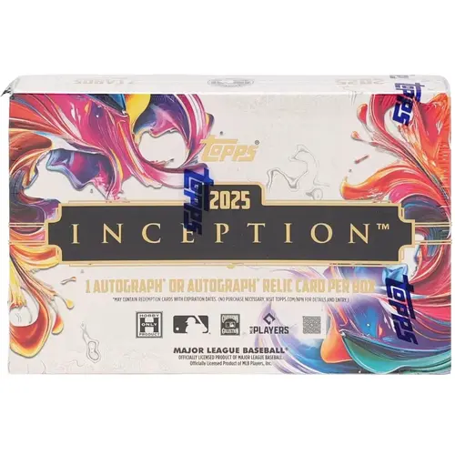 2025 Topps Inception Baseball Hobby Box
