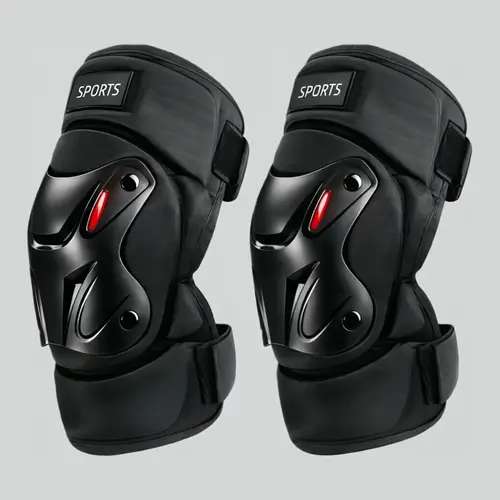 Motorcycle & Electric Vehicle Elbow Knee Pads Protective Gear - Anti-Fall Protection for Delivery Riding, Outdoor Sport Safe Activities, Foam Protective Gear