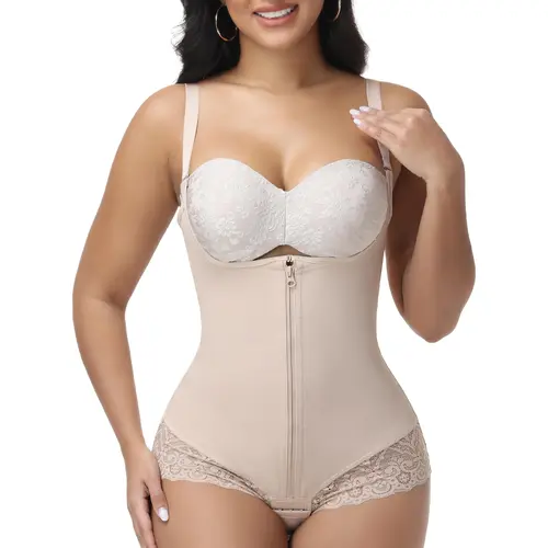SHAPSHE Waist Trainer Bodysuit for Women Butt Lifter Faja Shapewear