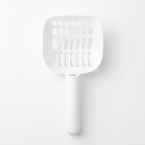 (Link to the giveaway) (Please do not click-this is not a direct sales link.)  cat litter scoop features dual sieve holes, allowing you to quickly sift out fine clumps; the long-handled cat litter scoop is suitable for use with cat litter trays.