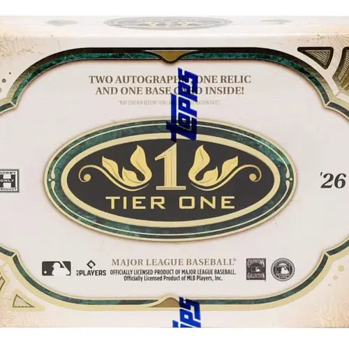 2026 Topps Tier One Baseball Hobby Box
