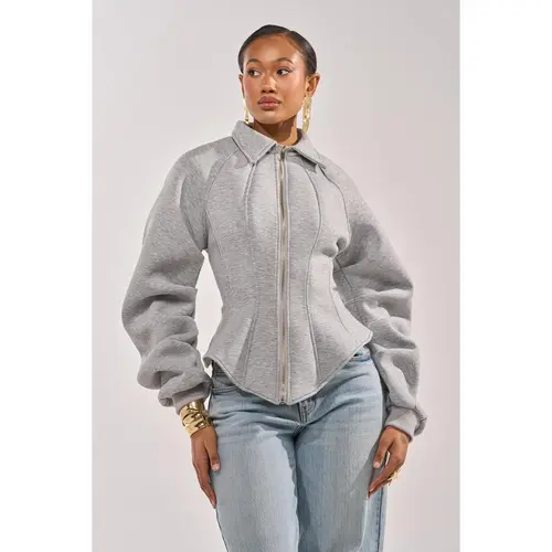 MONEY TALKS NEOPRENE JACKET