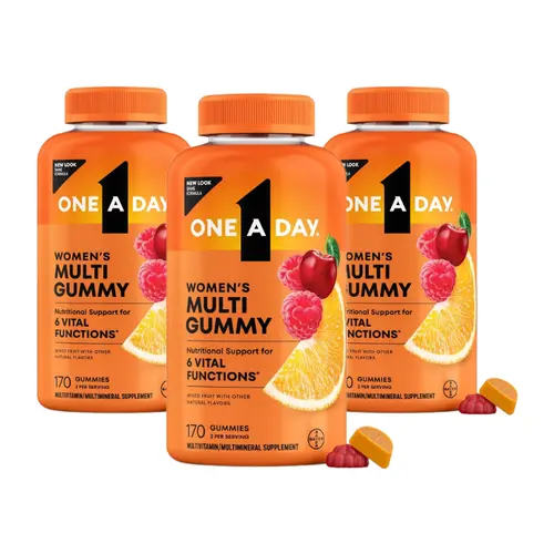 One A Day Women's Multivitamin Gummies Dietary Supplement 170ct - 3 pack