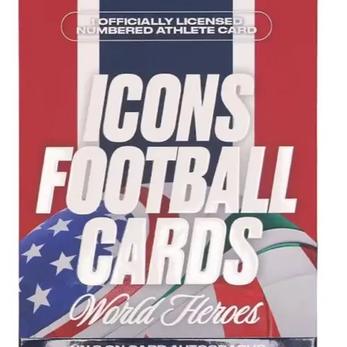 ( One Pack  ) 2026 Club Legacyz Icons World Heroes Soccer Fourth Edition Hobby Pack