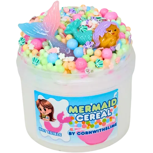 Mermaid Cereal 8oz Slime Floam Texture Scented Captain Crunch Berries