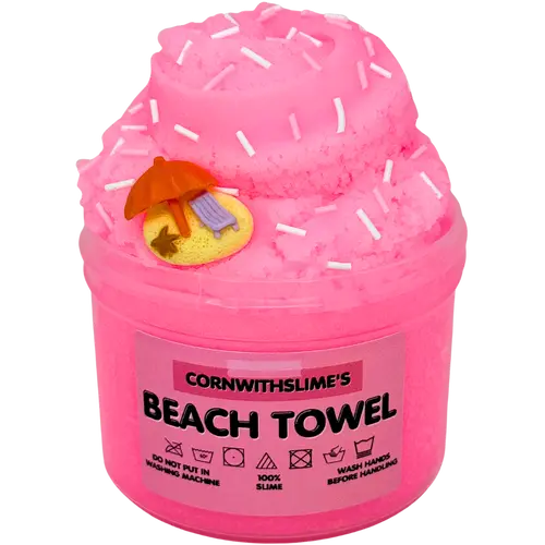 Beach Towel 8oz Slime Icee Texture Scented Watermelon Lemonade