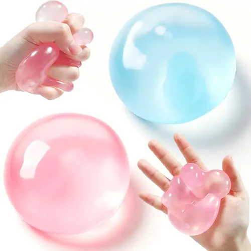 Coconut Oil Squishies Stress Ball - Pocket-Size, Shapeable No-Rebound Sensory Fidget Toy, Desk Decoration for Relaxation, Anxiety Relief Gift (1PCS)