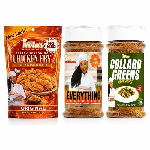 Miss Nola’s Crispy Flavor Chicken Batter Fry Mix, 5oz Bag – Buy 2 Get 1 Offer