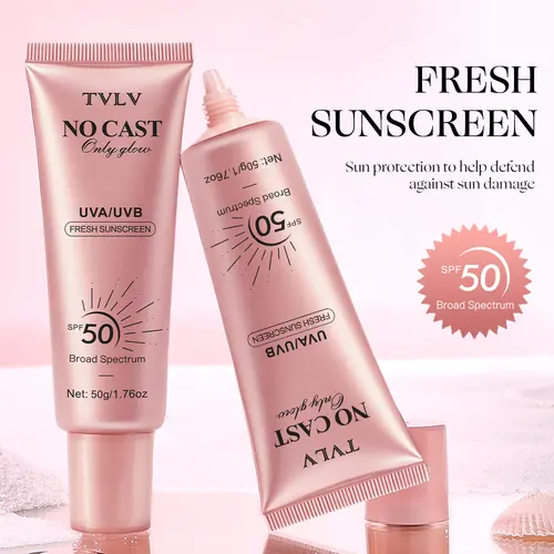 Goldegg Beauty Moisturizing Sunscreen Cream SPF50+ PA+++ - Light Silky Smooth Face & Body Sun Shield, Quick-Absorbs Moisturizer for Adult Women with Hydration, Brightening Complexion, Even Skin Tone