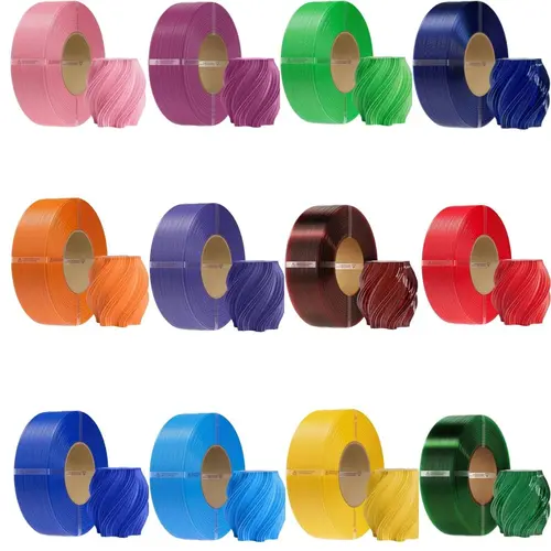Creality PETG Filament Refill 1.75mm 1KG, Spool-Free Reusable Spools, High Precision ±0.03mm, Odorless & Moistureproof