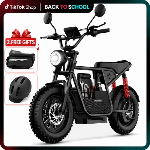 Windhorse D1 Multifunctional Adult Electric Scooter with Seat, 1500W Peak Motor, 48V 15Ah Battery, 20 mph Top Speed, 31 mi Max Range, 16×3" Fat Tires, Dual Suspension, Remote Key Unlock, Built-in Bluetooth Speaker, High-Performance Commuting Scooter
