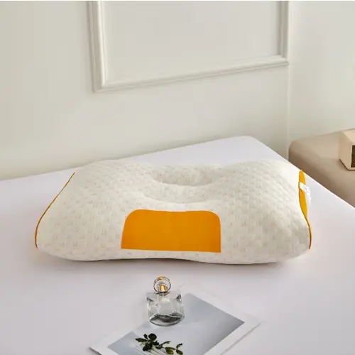 【Only 1 Gift Per Customer】【Random Color】Cervical Pillows for Sleeping, Ergonomic Contour Polyester Fiber Anatomical Neck Support Pillows for Side
