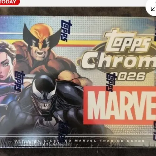 2026 Topps Chrome Marvel Hobby Box