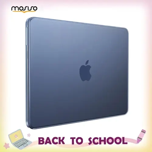 MOSISO Polycarbonate Hard Shell Case for 13in MacBook Neo 2026 Release (Model A3404) - 2-Piece Snap-on, Flexible, Water Resistant, Anti-Slip, Fingerprint-Resist, Minimal Bulk, Seamless Closure Cover for Work, Study 【Case Only, Laptop Not Included】, Two-Pi