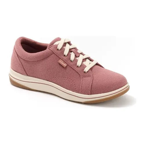 Clarks Cloudsteppers Lace-Up Sneakers -Breeze Rose