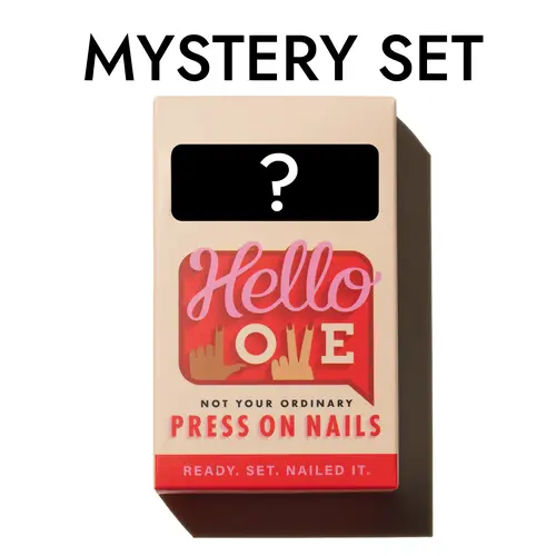 Full Set of Hello Love Press-On Nails
