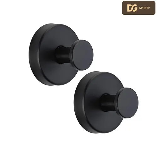 DGAPHRO 2-Pack Shower Suction Cup Hooks with Replaceable Silicone Core, Vacuum Seal Stainless Steel Multifunctional Bathroom Hooks for Towels, Robes, Loofahs (College Dorm Essentials), Multifunctional Hook