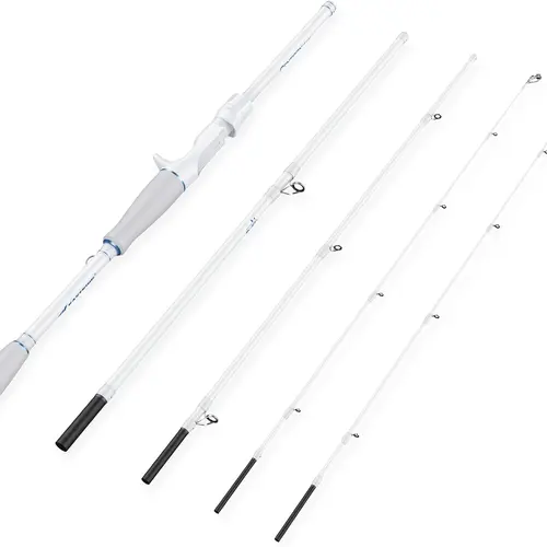 KastKing Centron Lite Travel Fishing Rods, Portable 4/5 Piece Spinning & Casting Rods, Extra Twin-Tip, IM6 Graphite Blanks, Stainless Steel Guides W/Ceramic Rings, Split or Full Rear EVA Handle