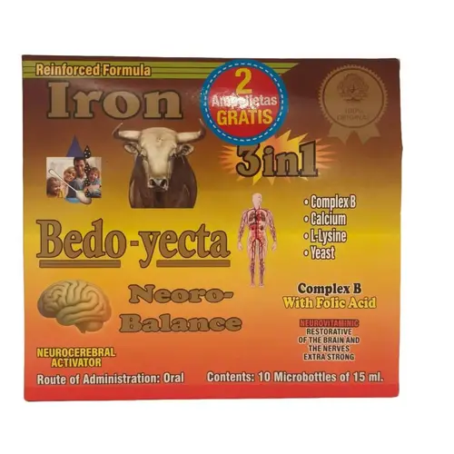 Promo Amp 3 in 1 IRON, BEDO-LLECTA-NEOROBALANCE 2 amp free.